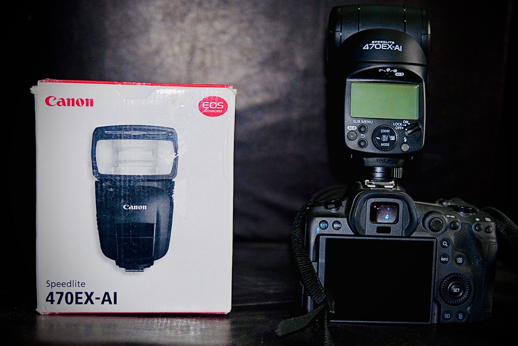Canon Speedlite 470EX-AI Flash Light
